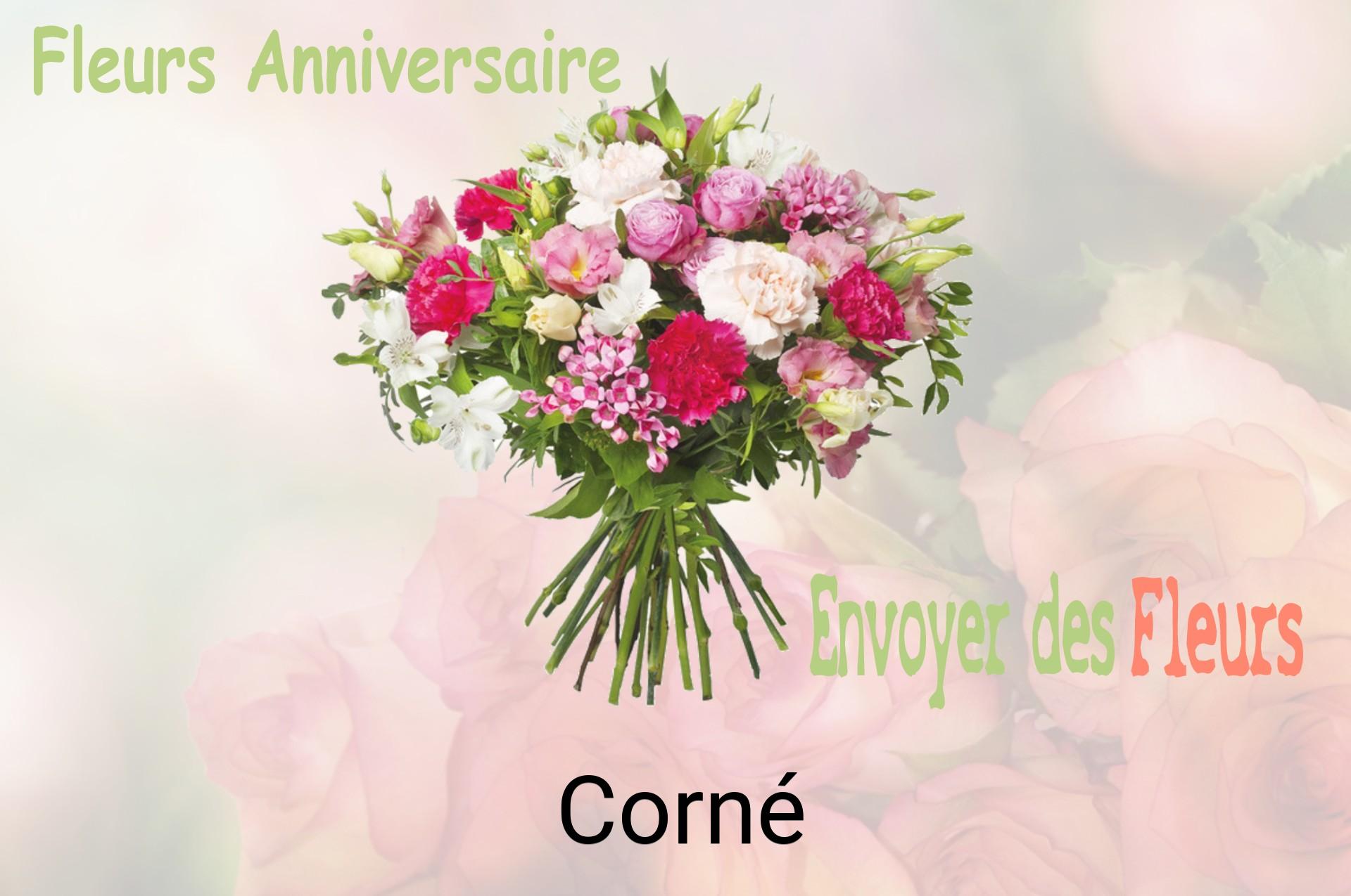 Bouquet de fleurs d’anniversaire livré à Corné