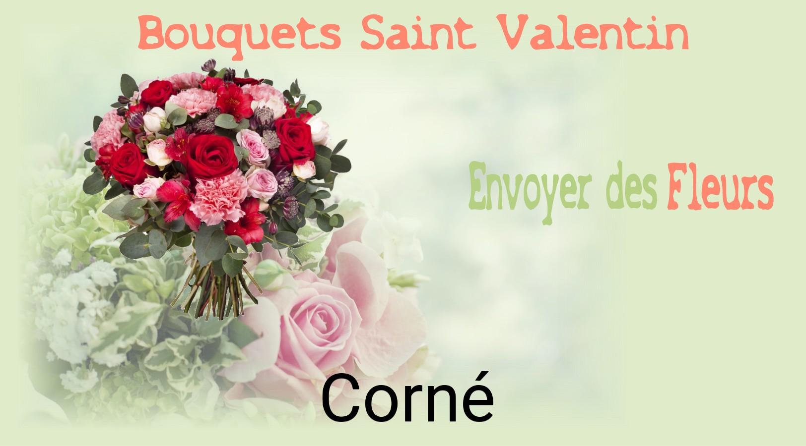 Roses de Saint-Valentin livrées à Corné